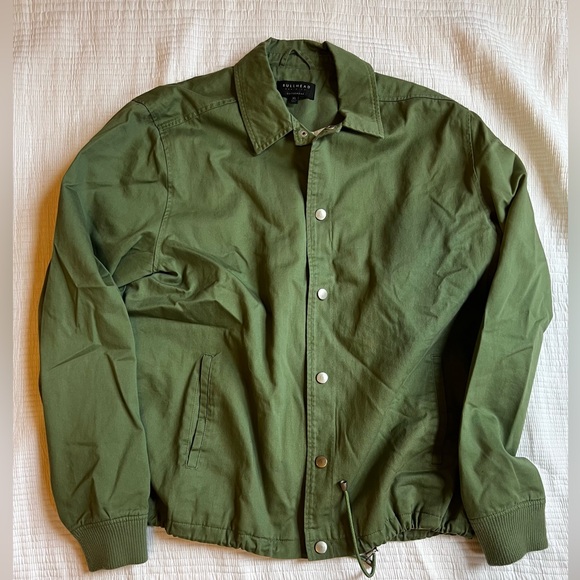 Bullhead Trading Co army green jacket - Picture 2 of 3